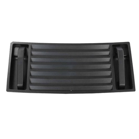 Solid Spare New Fit For 03-09 Hummer H2 Front Hood Grille Vent Panel Cover w/ Handles Black