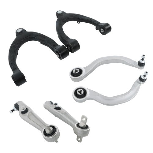 Solid Spare For Tesla Model 3 2017-2020 2021 Front Upper & Lower Control Arms w/ Ball Joints