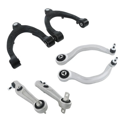 Solid Spare For Tesla Model 3 2017-2020 2021 Front Upper & Lower Control Arms w/ Ball Joints