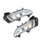 Solid Spare For Chevy Malibu 2019-2022 Bumper Turn Signal Lights W/LED DRL Fog Lamps RH&LH
