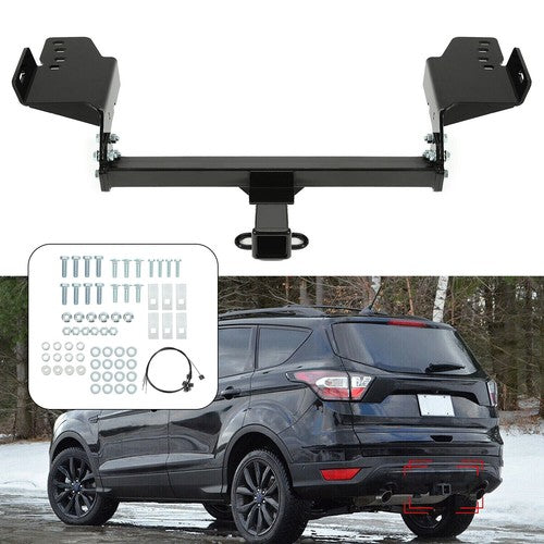 Solid Spare For Ford Escape 2013-2019 Class 3 Trailer Hitch Receiver Rear Bumper Towing 2"