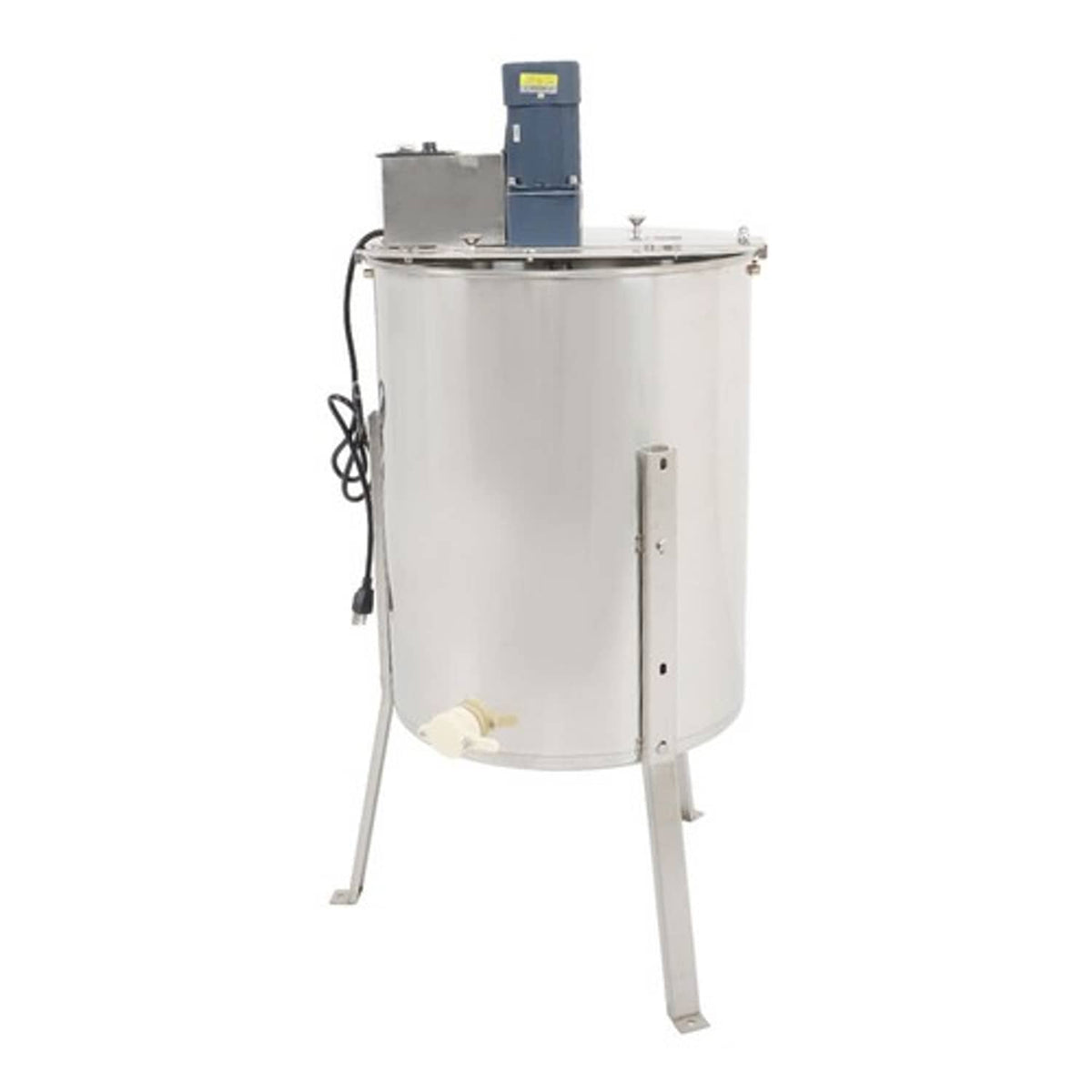 Solid Spare Electric Honey Extractor Beekeeping Equipment 4/8 Frames Stainless Steel 140W