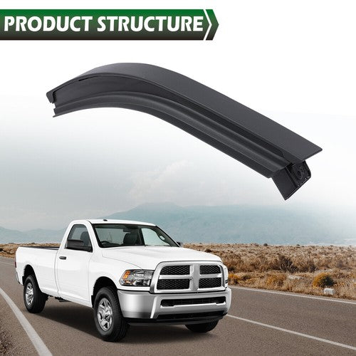 Solid Spare Fit For 10-18 Ram 2500 3500 Right Side Bumper Trim Headlight Filler Molding