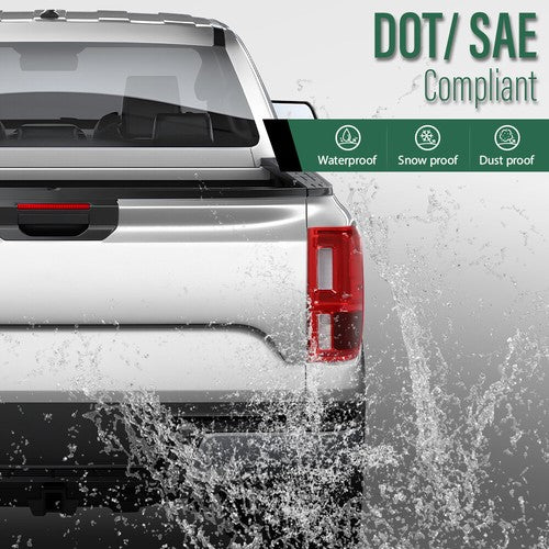 Solid Spare LED Tail Light Fit For 2019-2023 Ford Ranger w/ Blind Spot Brake Lamp Right