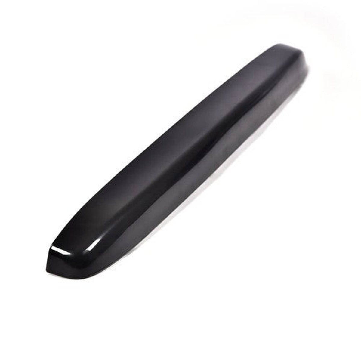 Solid Spare Fit For 1997-2001 Jeep Cherokee Rear License Plate Lamp Light Cover Gloss Black