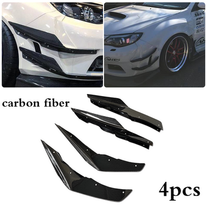For 2007-2014 Subaru Impreza STi GVB GVF STI Front Canard Spoiler Air Scoop
