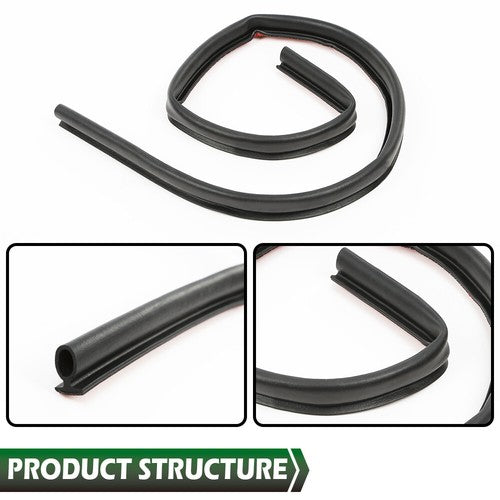 Solid Spare Fit For 1997-2004 Chevrolet Corvette C5 Performance Front Hood Weatherstrip Seal