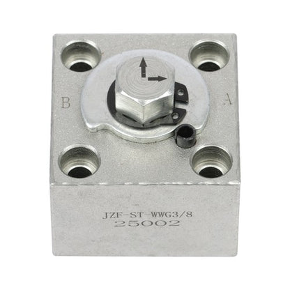 Solid Spare 2 Three Way Diverter Valves for 1-2 ton Chinese Mini Excavator w/ Quick Connects
