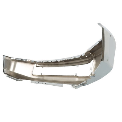Solid Spare Chrome Steel Front Bumper W/o Fog Light Holes Fit For Ford F250 F350 2020-2022