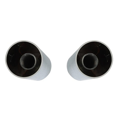 Solid Spare 33mm Chrome Plastic Cylinder Lug Nut Covers Caps Thread on for Semi Truck 20PCS