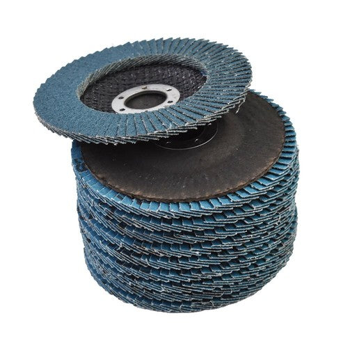 Solid Spare 4-1/2" X 7/8" 120 Grit T29 Premium Zirconia Flap Disc Sanding Grinding 50Pack