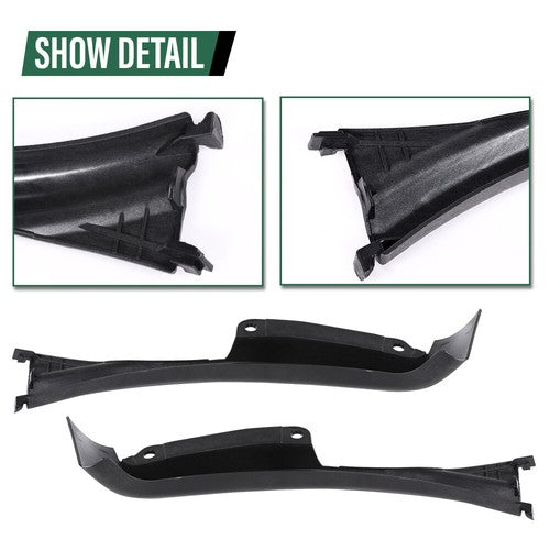 Solid Spare Front Left+Right Fender Extension Fit For 1996-2023 Chevrolet Express GMC Savana