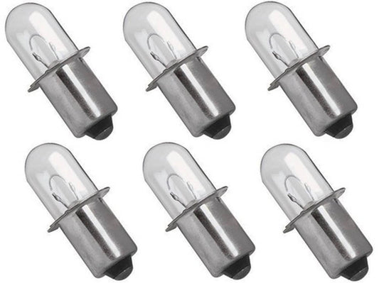 Solid Spare Replacement Xenon Bulb for Dewalt DW908 18 Volt 6-Pack