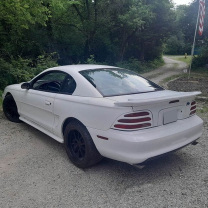 Solid Spare Fit 1994-1998 Ford Mustang SALEEN ABS Plastic Rear Wing Spoiler Primed