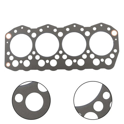 Solid Spare US For Mitsubishi S4S Engine Complete Cylinder Head Assembly & Full Gaskets