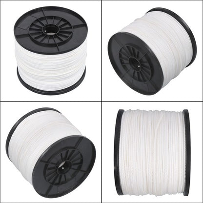 Solid Spare 1/8 Inch 1000FT Multipurpose Polypropylene Rope 350 Pound Tensile Strength White