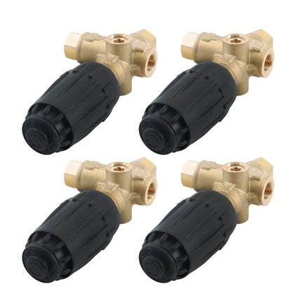 Solid Spare 4 Pack Unloader Valve VRT3-310 8GPM 3/8" FNPT 4350PSI Pressure Washer Pump