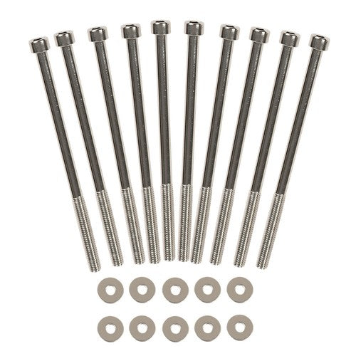 Solid Spare 10Pcs Steel Intake Manifold Bolts Kit Fit For Camaro GM LSX LS1 LS2 LS3 LS6