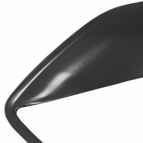 Solid Spare 2pcs Front Door Panel Black Insert Hard Cover Kit Fit For 05-09 Ford Mustang