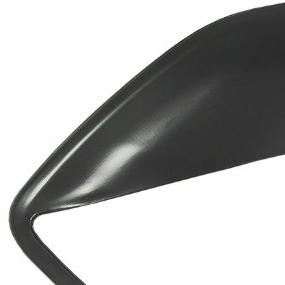 Solid Spare 2pcs Front Door Panel Black Insert Hard Cover Kit Fit For 05-09 Ford Mustang