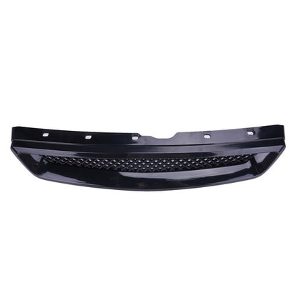 For 1999-2000 Honda Civic JDM Type R Black Grille Grill & LED Fog Lights 3PCS