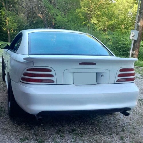 Solid Spare Fit 1994-1998 Ford Mustang SALEEN ABS Plastic Rear Wing Spoiler Primed