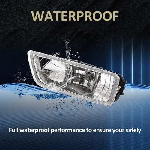 Fit For Honda Accord 2003-2007 4DR Front Bumper Driving Fog Light Lamp w/Wiring