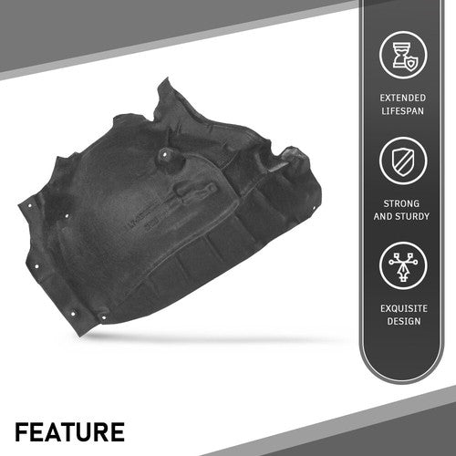 Solid Spare Fit For 2017-2023 Audi Q7 Rear Right Side Fender Liner Splash Shield 4M0821192H