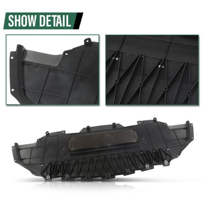 Solid Spare Fit For 2018-2023 Ford Mustang Engine Splash Shield Under Cover JR3Z17626A