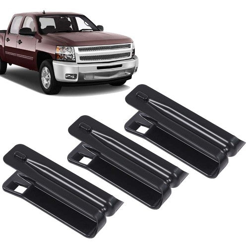 Solid Spare 3pcs Fit For 08-14 Chevy Silverado 1500 Rear Seat Bumper Cushion Bracket Repair