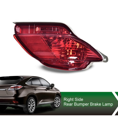 Solid Spare Fit For 10-15 Lexus RX270 RX350 RX450H Rear Bumper Light Brake Lamp Right