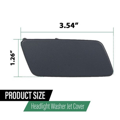 Solid Spare Fit For 14-17 Land Rover Range Rover Sport Headlight Washer Cover Left & Right