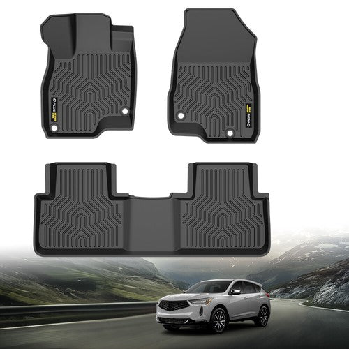 Solid Spare New Fit For 2019-2025 Acura RDX All Weather TPE Floor Mats Protection Liners