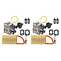Solid Spare 2PCS Carburetor Kit Fit For BR550 BR500 BR600 Backpack Blower For Zama C1Q-S183