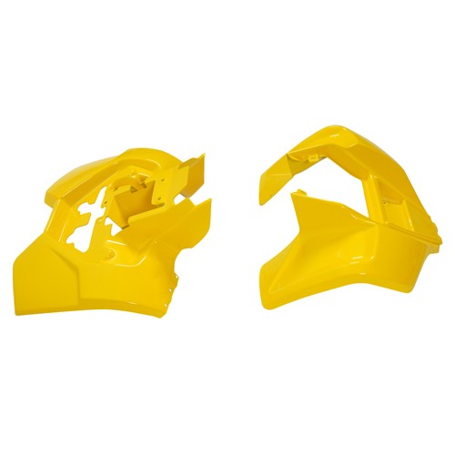 Solid Spare For Suzuki LT80 & Kawasaki KFX80 Fairing Front & Rear Plastic Yellow Fender