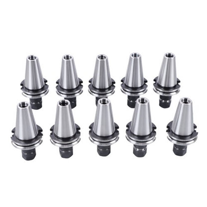Solid Spare Collet Chuck 70mm 2.76" G2.5 20000RPM CNC Milling Tool 10× CAT40-ER16