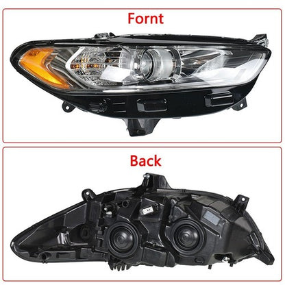 Solid Spare Fit For Ford Fusion 2013-2016 Halogen Headlight Headlamp Assembly Right Side RH