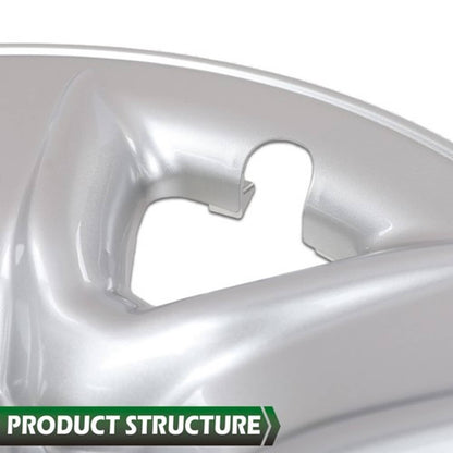 Solid Spare Fit For 06-12 Toyota RAV4 5-Spoke 17 Inch Wheel Skin Hub Caps Covers