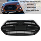 For 2013-2017 Hyundai Veloster Turbo Front Upper Grille Matte Black 865612V510