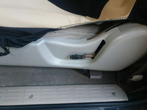 Solid Spare For Toyota Tacoma 2001-2004 Left Driver Seat Side Plastic Trim Bezel Light Gray