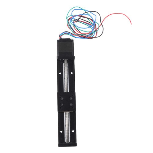 Solid Spare T6 100mm Mini Linear Rail Slide Actuator Screw Motion with NEMA11 Stepper Motor