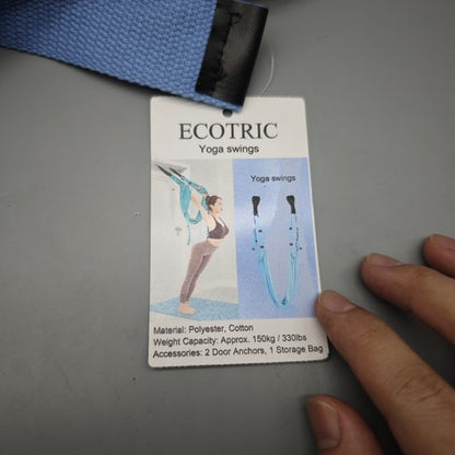 Solid Spare ECOTRIC Yoga Hammock & Swing Hanging Sling For Yoga Gymnastics Core Strength