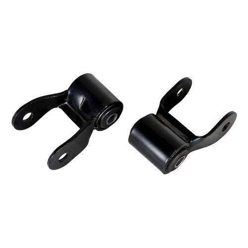 Solid Spare Black Rear Leaf Spring Shackle Kit For Jeep For Cherokee Wagoneer 1984-2001