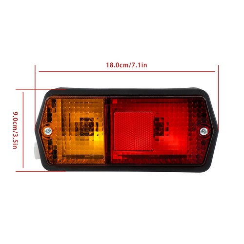 Solid Spare For Kubota LEFT LH Tail Light Lamp 3A013-75890 31301-34313 T1150-34312