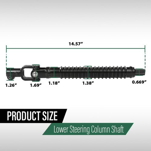 Solid Spare Fit For 03-09 Toyota 4Runner 07-09 FJ Cruiser Lower Steering Column Shaft