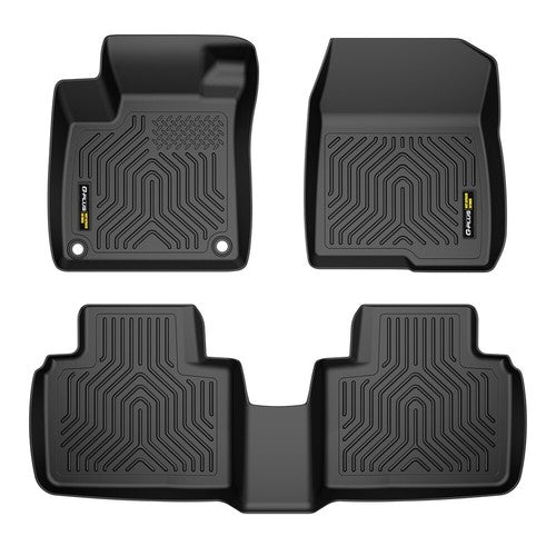 Solid Spare All Weather TPE Floor Mats Fit For 18-2022 Honda Accord Sedan Protection Liners