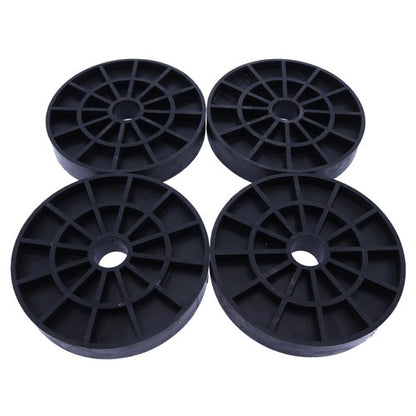 Solid Spare 4PCS Roller Wheel 47163GT for Genie Scissor Lift GS1530 GS1532 GS1930 GS1932