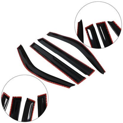 Solid Spare 4pcs For 2001-2007 Toyota Highlander Smoke Window Visors Rain Guard NEW