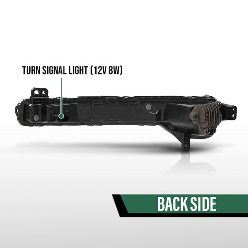 Solid Spare LED Turn Signal Light Assembly Right Side Fit For 2020-2025 Lincoln Corsair