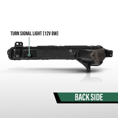 Solid Spare LED Turn Signal Light Assembly Right Side Fit For 2020-2025 Lincoln Corsair